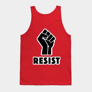 Resist / Black Power Fist Tank Top